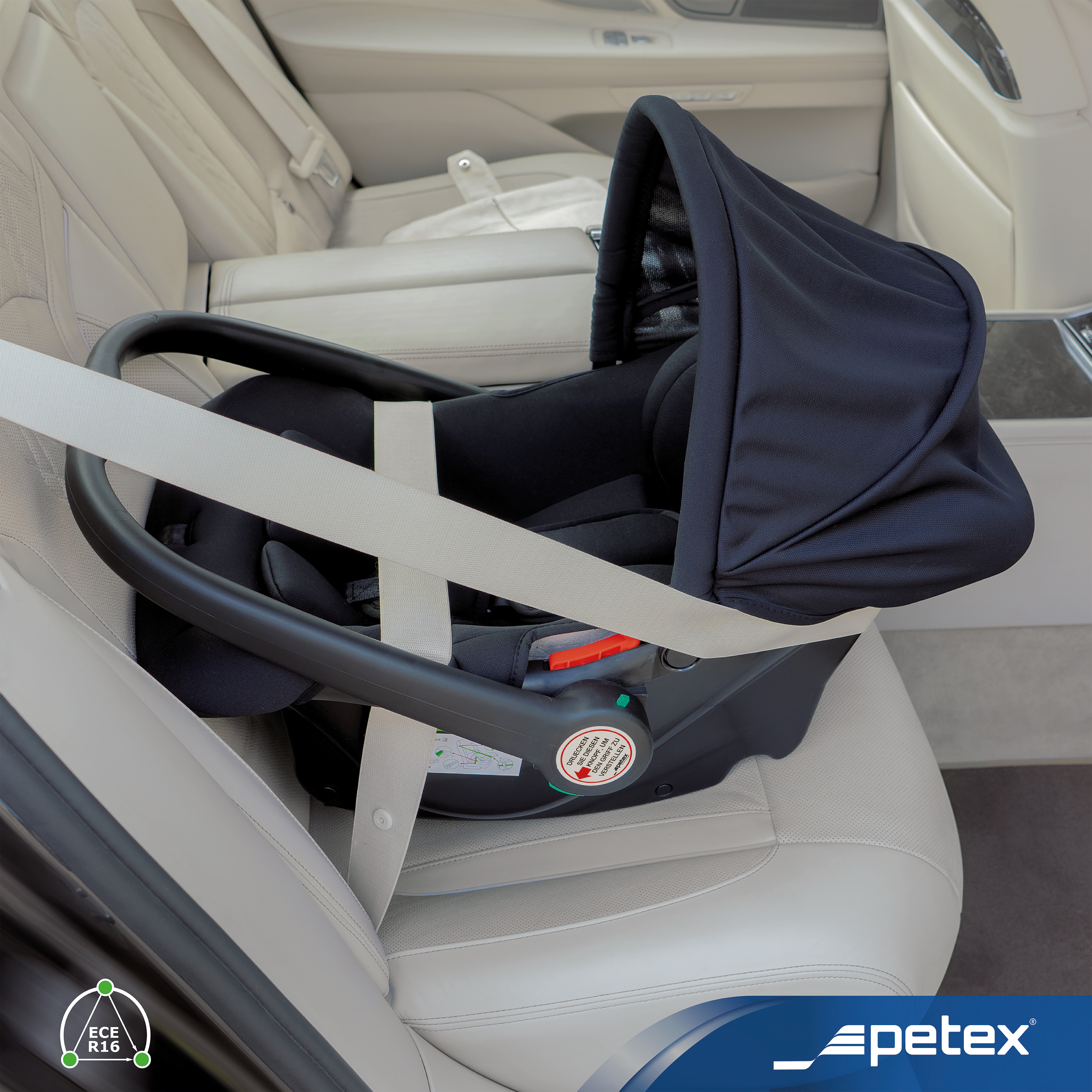 Auto-Babyschale Bambini Isofix Basis Reboarder, i-Size R 129, Autositz PETEX