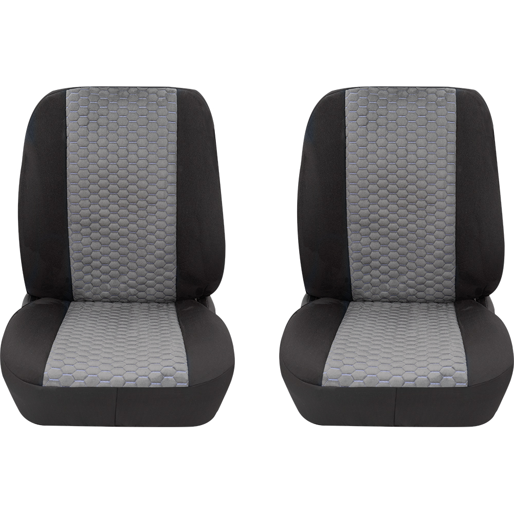 Hexagon Einzelsitz/Doppelsitz vorne 3-tlg. rot passend für VW T5