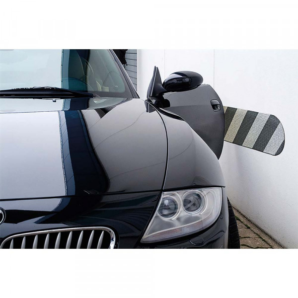 Autotür-Wandschutz grau