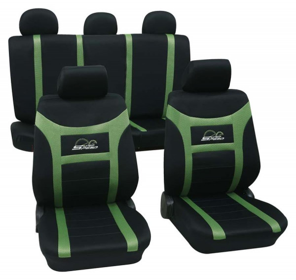 Super-Speed Komplettset grün passend für Seat Toledo ab 03/2013 bis 12/2019