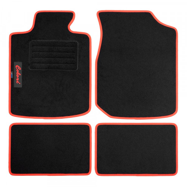 Colori Autoteppich Größe 2 rot