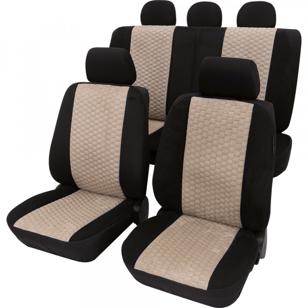 Hexagon Komplettset beige passend für Ford Focus ab 06/2015 bis 08/2018