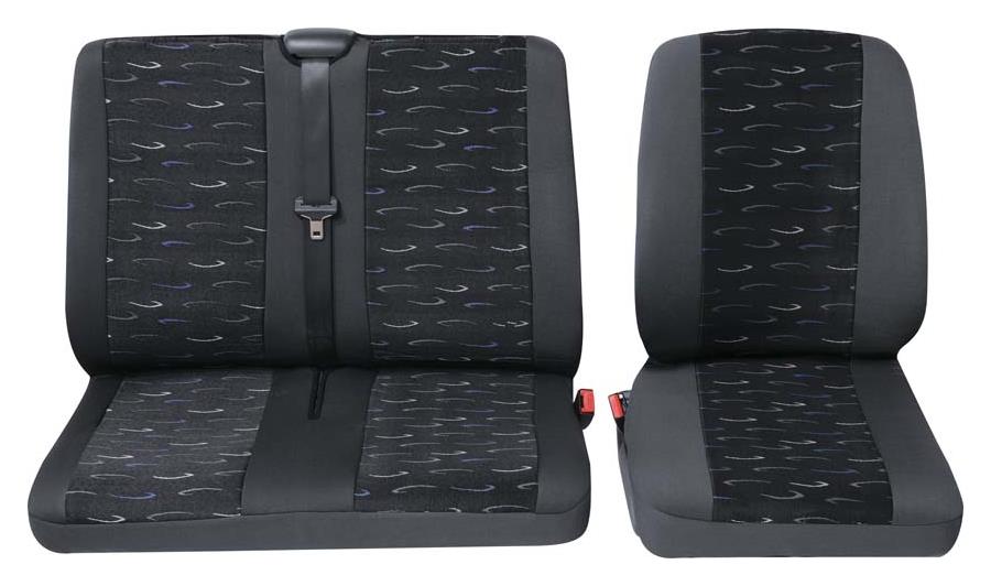 Ford Transit Custom Sitzbezüge für die Vordersitze (Einzelsitze