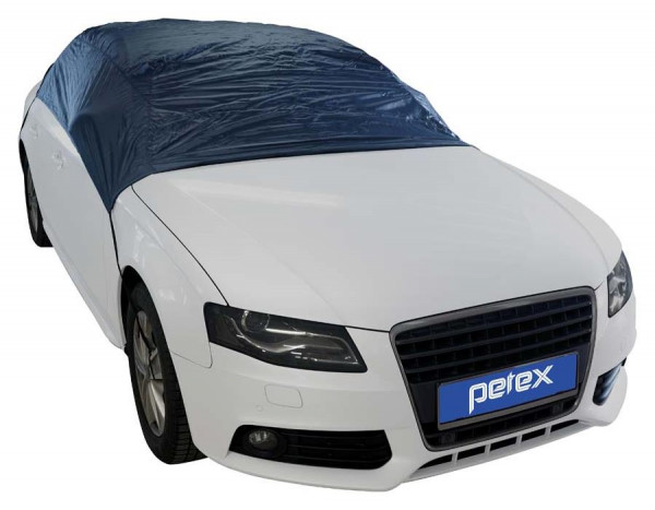 Auto Schutzgarage Nylon Halbgarage Größe L blau passend für Audi