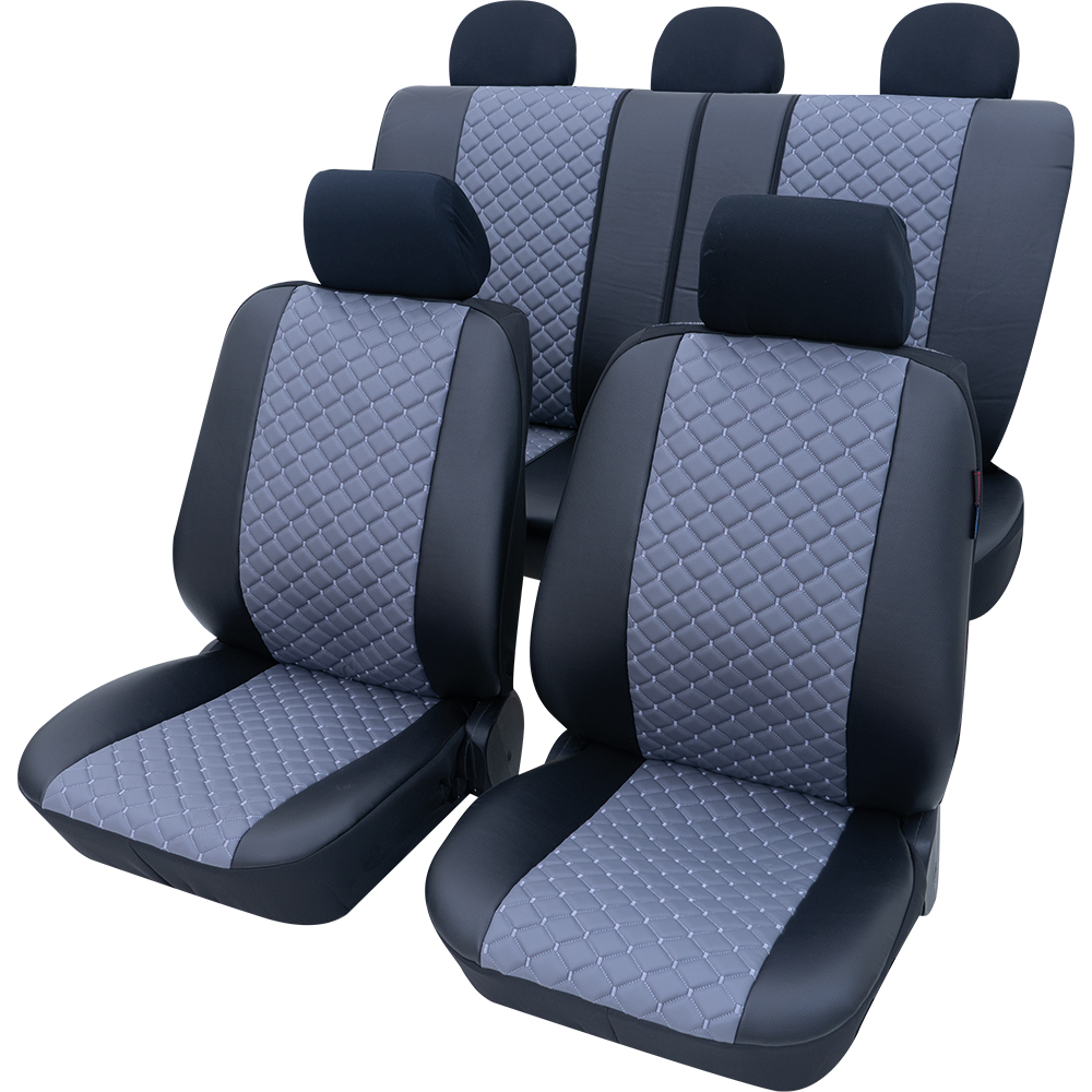 ANR) Autositzbezüge Sitzbezüge für Skoda Fabia Komplett Set EXCLUSIVE