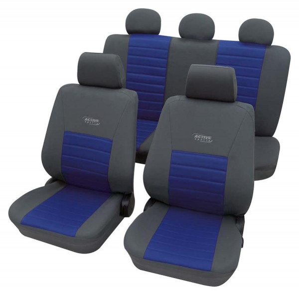 Active Sports Komplettset blau passend für Mitsubishi Lancer Stufenheck ab 10/1996 bis 08/2003