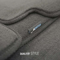 Autoteppich Style 3-tlg. passend für VW T6 Multivan kurzer Radstand ab 06/2015 bis jetzt  Führerhaus Autoteppich Style 3-tlg. passend für VW T6 Multivan kurzer Radstand ab 06/2015 bis jetzt  Führerhaus