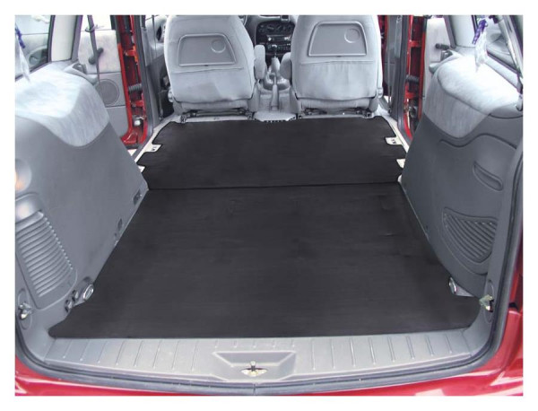 Rillengummi 1-tlg. passend für Audi A4 Avant ab 09/2001 bis 04/2008 ohne Schienensystem