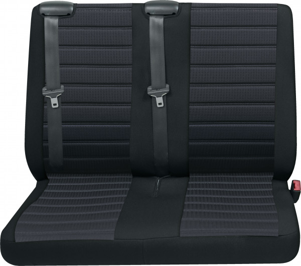 Inn Doppelsitz hinten schwarz passend für VW T4 Multivan, kurzer Radstand mit Automatikgetriebe ab 0