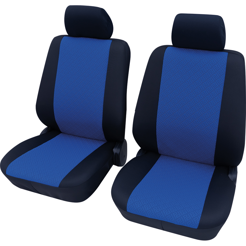 Hochwertige Sitzbezüge passend für VW Sharan (Schwarz-Braun)