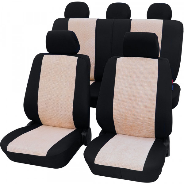 Madagaskar Komplettset beige passend für Ford Escort ab 01/1995 bis 03/1997