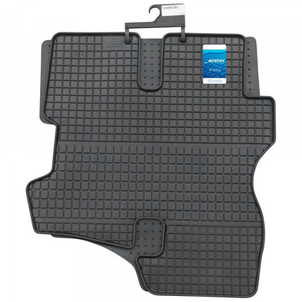 Gummimatte Passform 2-tlg. passend für Ford Transit ab 01/1992 bis 03/2000 2-3 Sitzer Führerhaus