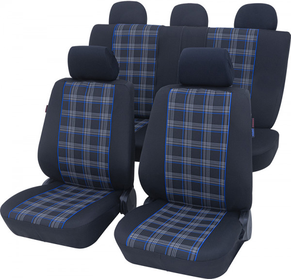 Glasgow Komplettset blau passend für Audi A6 ab 02/1998 bis 08/1998