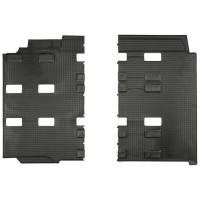 Gummimatte Passform 2-tlg. passend für VW T5 Kombi, langer Radstand ab 05/2003 bis 12/2003  Fahrgast Gummimatte Passform 2-tlg. passend für VW T5 Kombi, langer Radstand ab 05/2003 bis 12/2003  Fahrgast