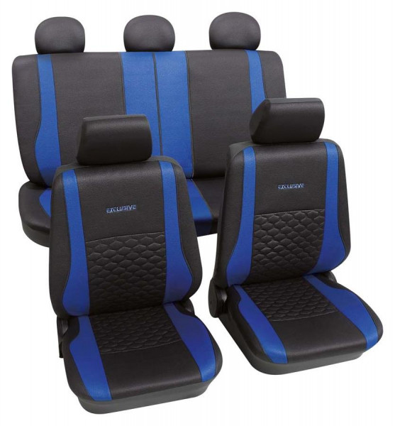 Exclusive Komplettset blau passend für VW Polo (9N) ab 08/2001 bis