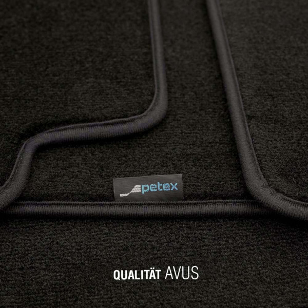 Autoteppich Avus 4-tlg. passend für Audi Q7 ab 06/2015 bis jetzt vorne und 1. Sitzreihe