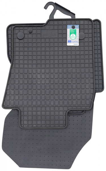 Gummimatte Passform 4-tlg. passend für Mercedes X-Klasse (470) ab 11/2017 bis jetzt