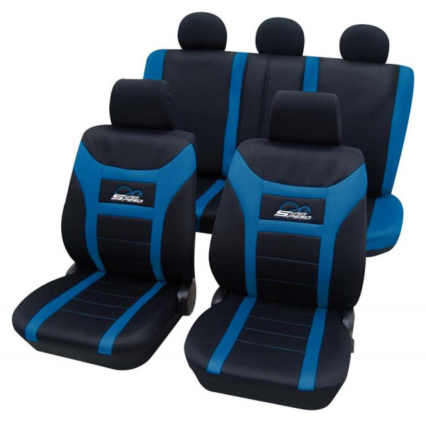 Super-Speed Komplettset blau passend für Mitsubishi Pajero langer Radstand ab 01/1994 bis 03/2000