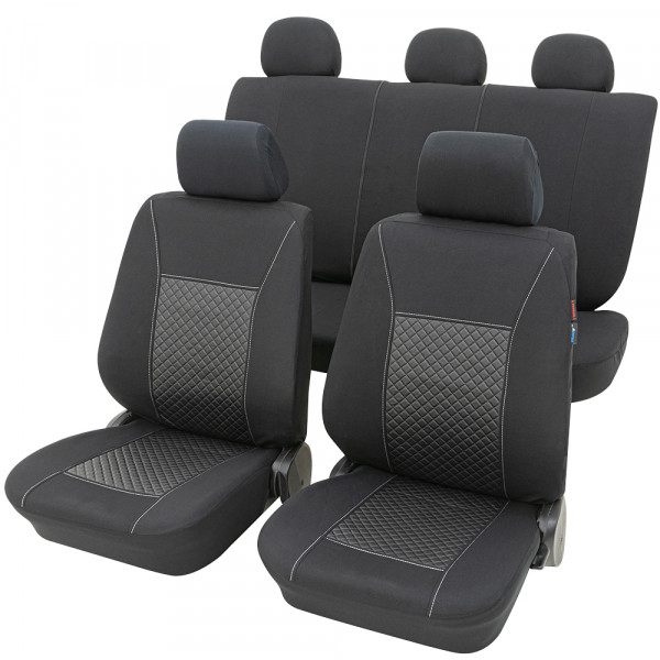 Prestige Komplettset schwarz passend für Seat Altea ab 09/2009 bis 12/2015