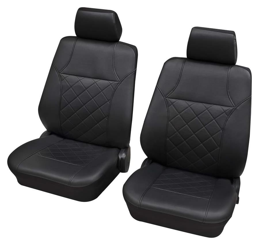 Arizona Vordersitzgarnitur schwarz passend für VW T6 Multivan langer  Radstand ab 06/2015 bis jetzt, Eco Class, Sitzbezüge, PETEX Onlineshop