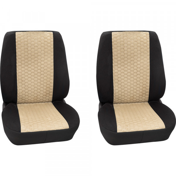 Hexagon 2x Einzelsitz vorne 2-tlg. beige passend für Ford Transit ab 04/2014 bis 07/2015