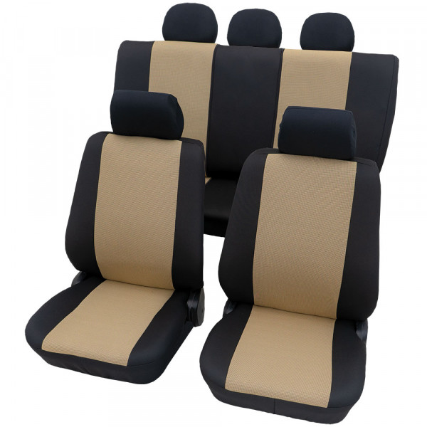 Samos Komplettset beige passend für Hyundai Santa Fe ab 10/2000 bis 02/2006