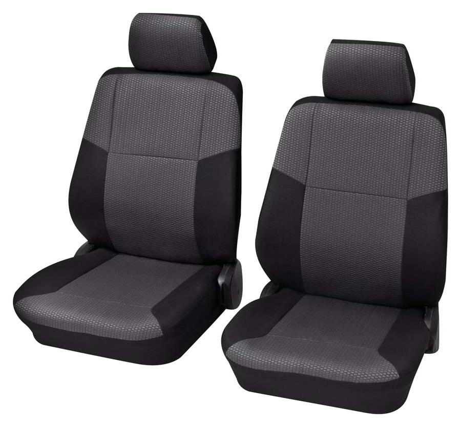 Sitzbezug Universal Eco Class Sylt schwarz
Vordersitzgarnitur 4-teilig Größe SAB 2