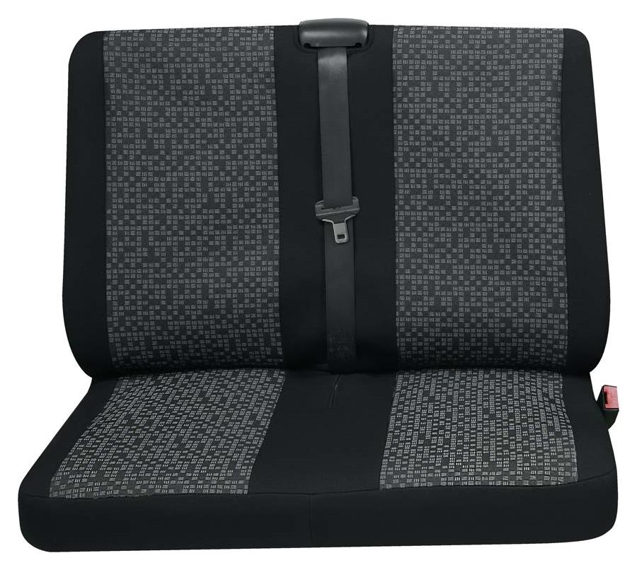 Sitzbezug Universal Business Class Rhein grau
Doppelsitz hinten 1-teilig
