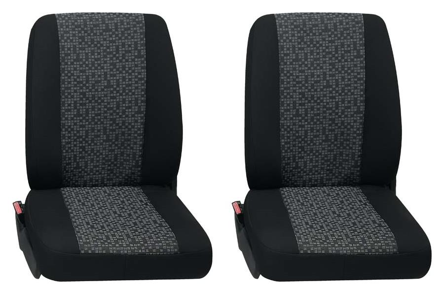 Sitzbezug Universal Business Class Rhein grau
Zwei Einzelsitze 2-teilig