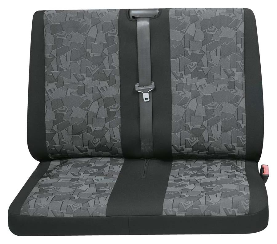 Sitzbezug Universal Business Class Mosel grau
Doppelsitz hinten 1-teilig