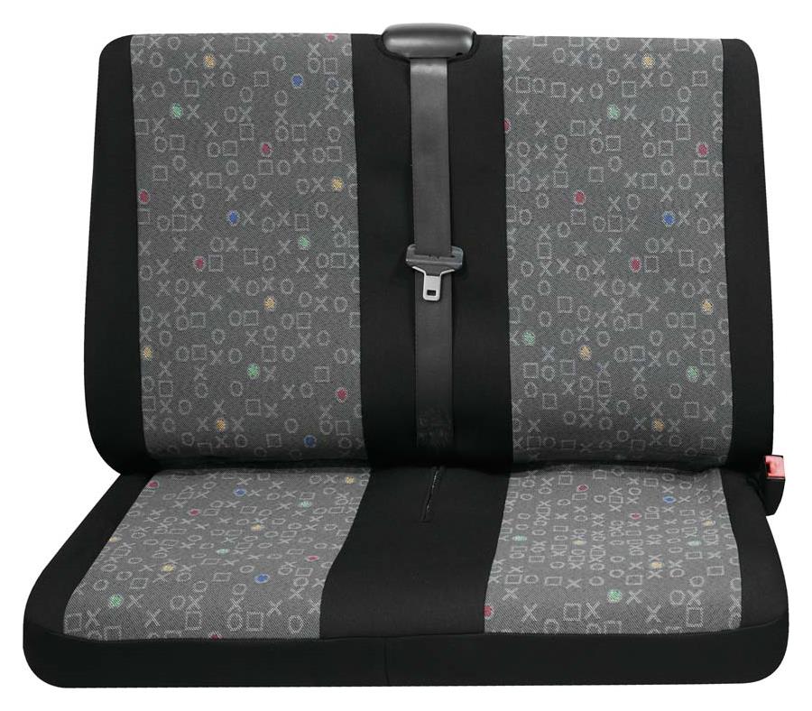 Sitzbezug Universal Business Class Lech graphit
Doppelsitz hinten 1-teilig