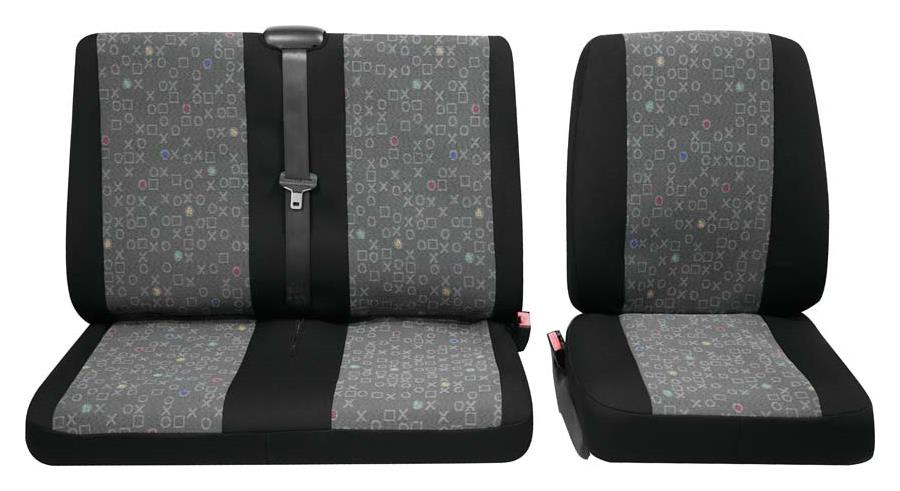 Sitzbezug Universal Business Class Lech graphit
Einzelsitz und Doppelsitz 3-teilig