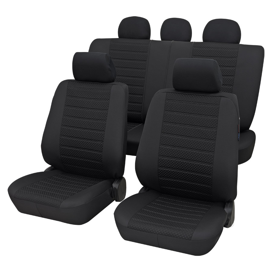 Sitzbezugset Universal Business Class Fulda schwarz
17-teilig Größe SAB 1 Vario Plus