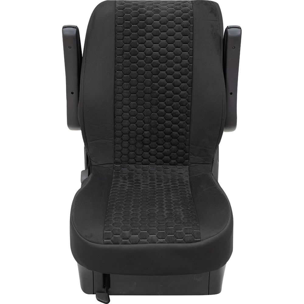Sitzbezug Universal Business Class Hexagon schwarz
Einzelsitz hinten 1-teilig