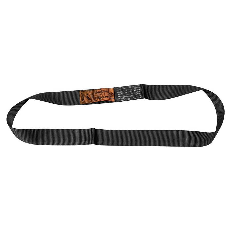Einweg-Hebeband WLL 750 kg, Länge 0,375 m, Umfang 0,75 m, Breite 48 mm, schwarz