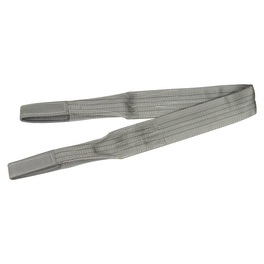 Hebeband WLL 4.000 kg, Länge 2 m, Breite 120 mm, grau