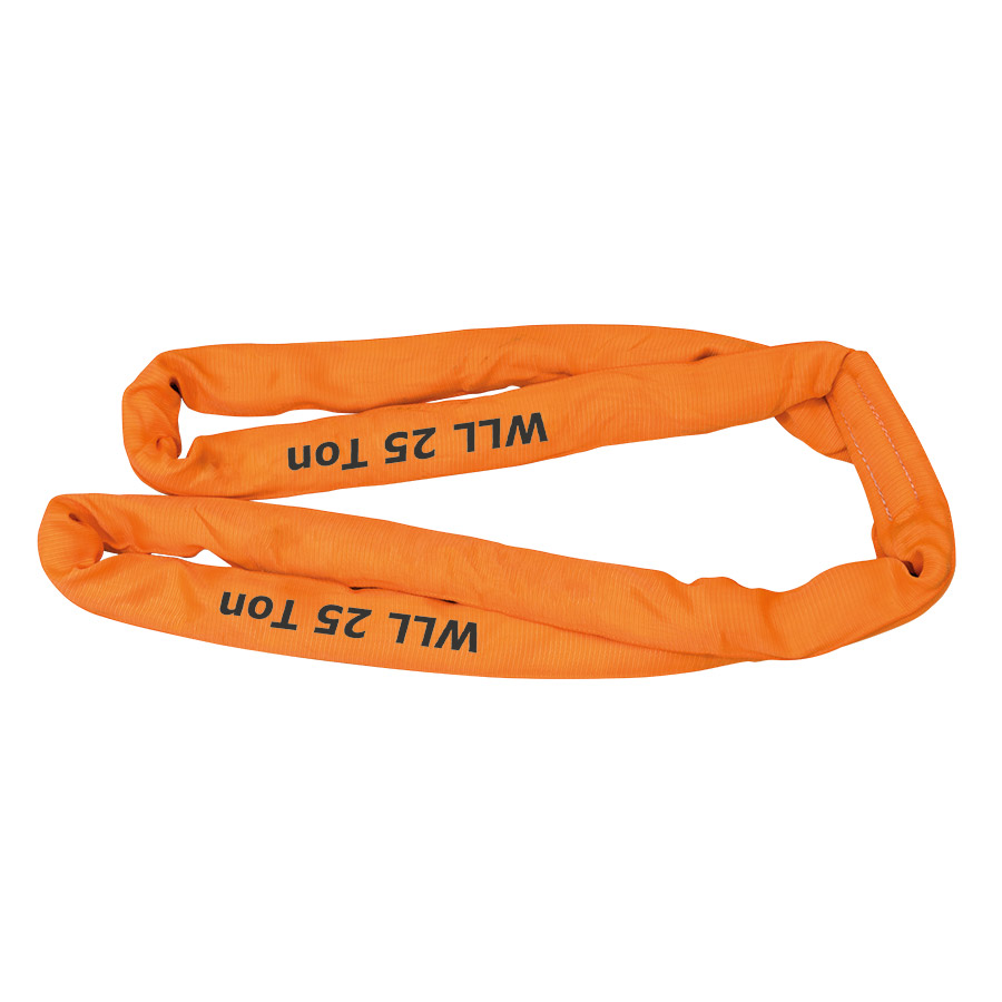 Rundschlinge WLL 25.000 kg, Länge 3 m, Umfang 6 m, orange