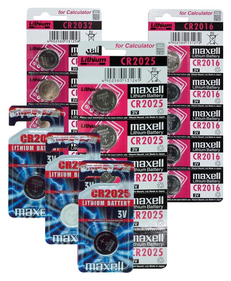Maxell Lithium 2025 Knopfzelle
ML2025B1, 1er Blister