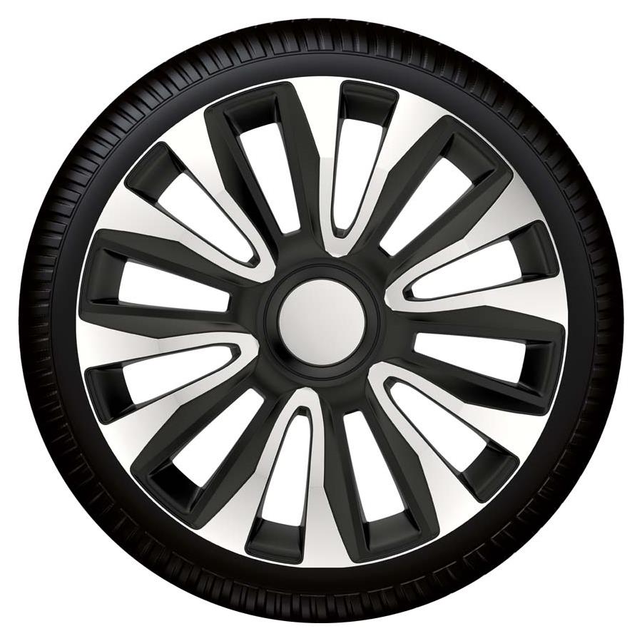 Radzierblende Avalon schwarz/silber Größe 14