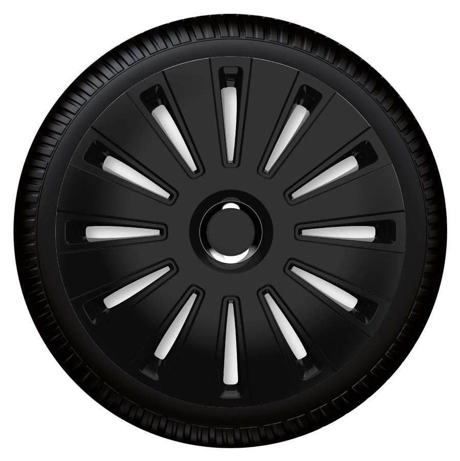 Radzierblende Daytona pro black schwarz Größe 14