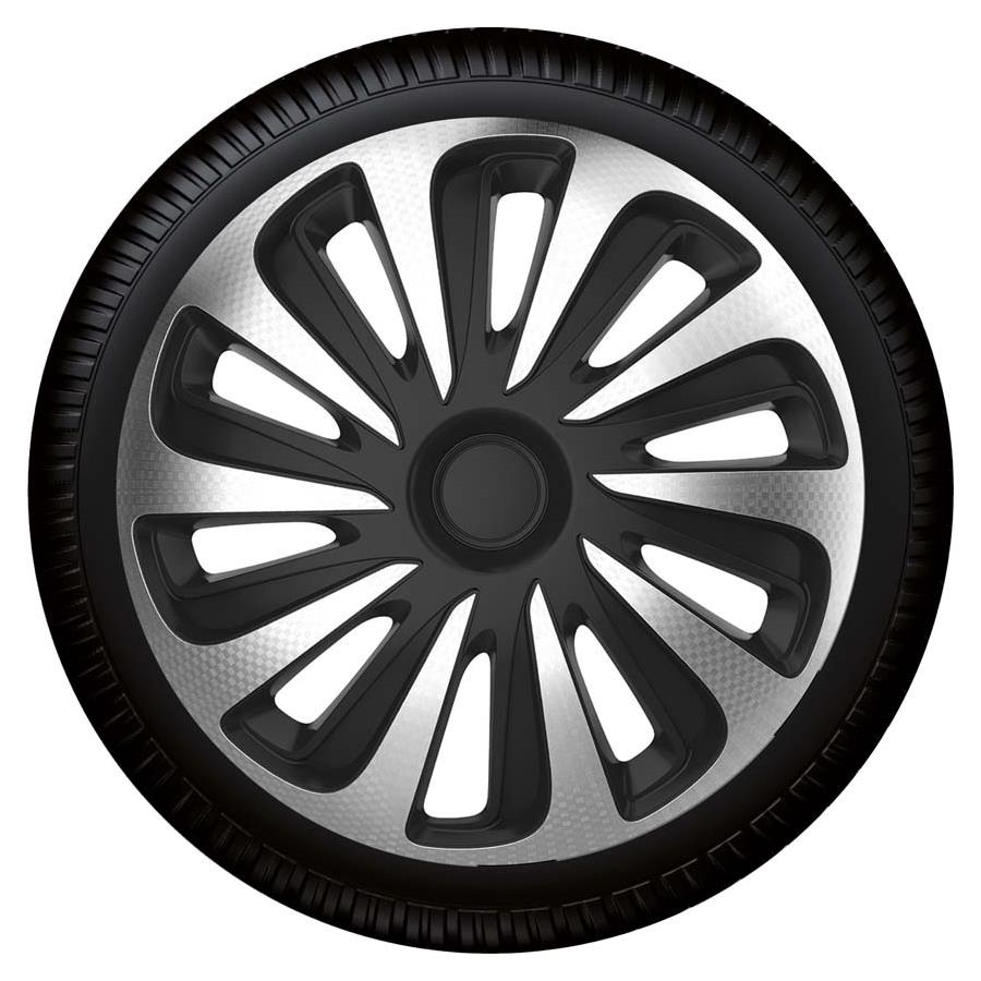 Radzierblende Caliber schwarz/silber Größe 14