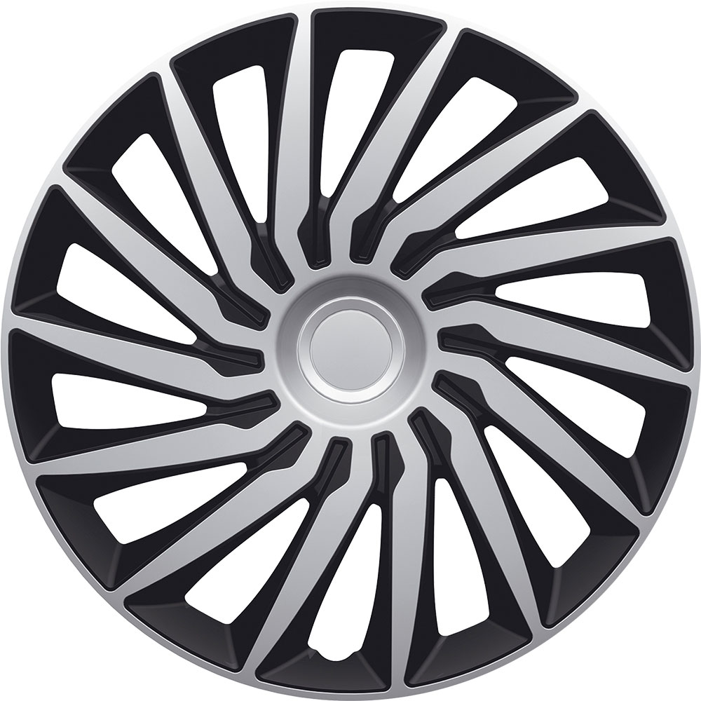 Radzierblende Kendo schwarz/silber Größe 14