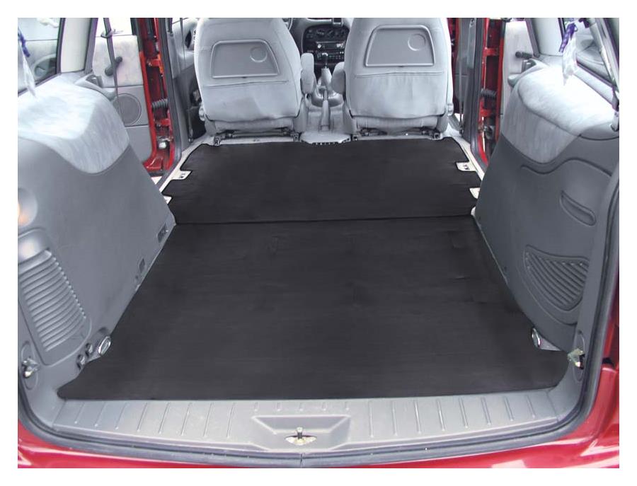 Rillengummi Kofferraummatte schwarz
Alfa Romeo Mito ab 09/2008
