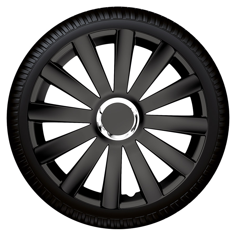 Radzierblende Spyder pro black schwarz Größe 14