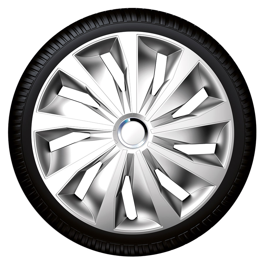 Radzierblende Grip pro silber Größe 14