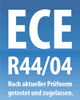 Alle unsere Kinderrückhaltesysteme sind geprüft und freigegeben und erfüllen die Vorgaben der aktuellsten ECE-Regelung Nr. 44/04. geprüft nach ECE-R44/04