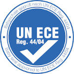 Siegel UN ECE Reg. 44/04